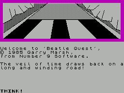 Beatle Quest (1985)(Number 9 Software)
